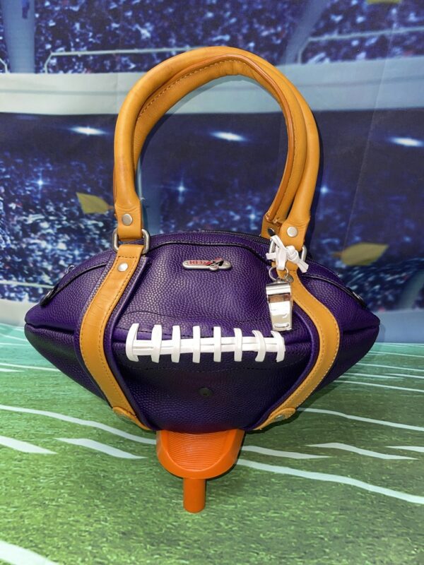 Purple & Yellow Limited Edition Football Purse