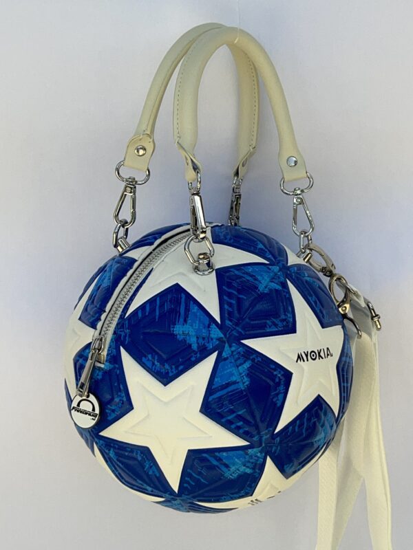 Blue All Star Soccer Ball Purse