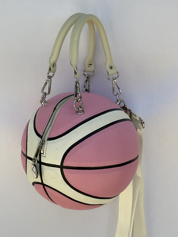 Pink Basketball Purse