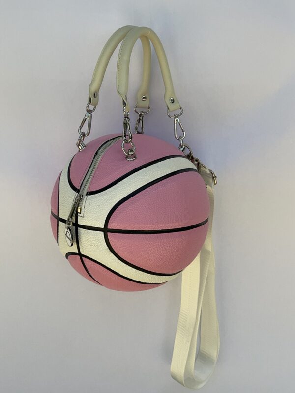 Pink Basketball Purse - Image 4