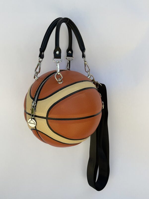 Orange Basketball Purse - Image 2