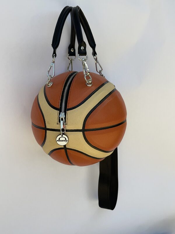 Orange Basketball Purse - Image 3