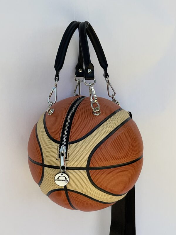 Orange Basketball Purse