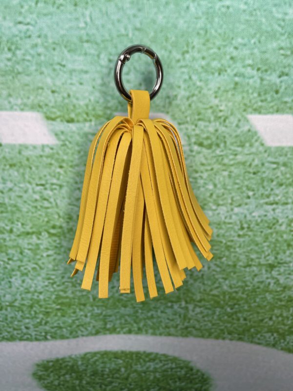 Yellow Pompom Tassel